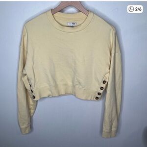 Amuse Society Cropped Sweatshirt